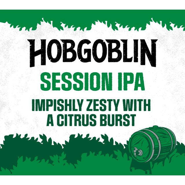 Hobgoblin Session IPA ale 4 x 440ml cans, UK version