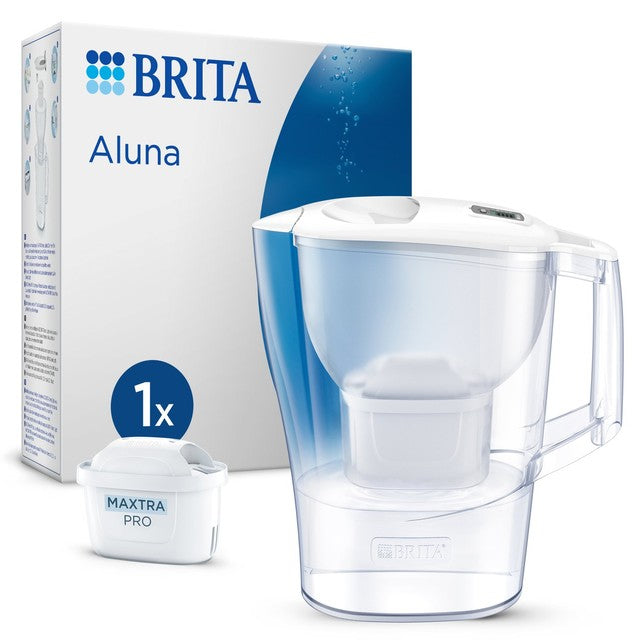 Brita Aluna water filter jug white 2.4L - British product