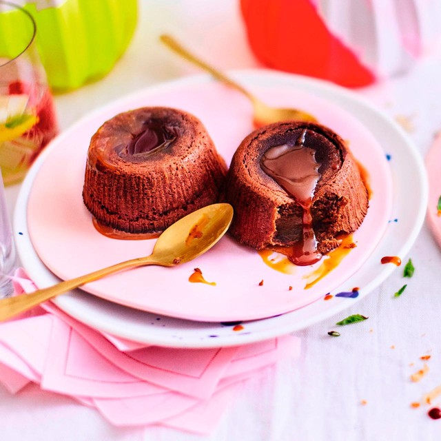 Picard chocolate melt in the middle puddings 2 pack, imported from the UK