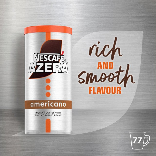 Nescafe Azera Americano instant coffee 140g, imported from the UK