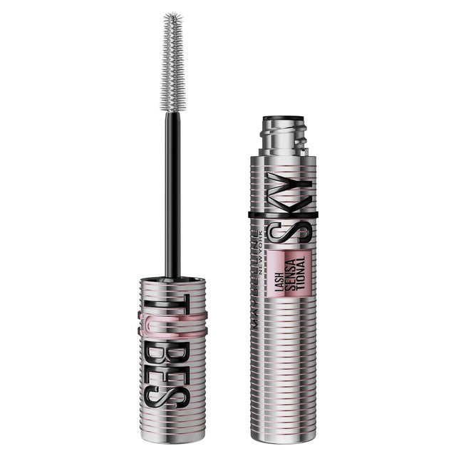 Maybelline Sky High tubing mascara Very Black, imported from the UK