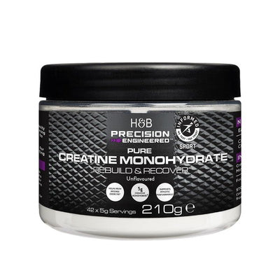 M&S Precision Engineered Rent Kreatin Monohydrat Pulver Naturell Treningstilskudd 210g- Kjøp online hos McGrocer