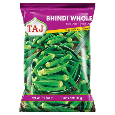 Sainsburys Taj Bhindi Hele Små Okra 900g- Kjøp online hos McGrocer