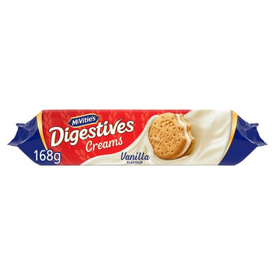 M&S McVitie's Digestives Creams Vanilla Biscuits 168g- Buy online at McGrocer