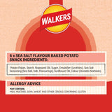 Walkers Baked potato crisps sea salt multipack (British brand)