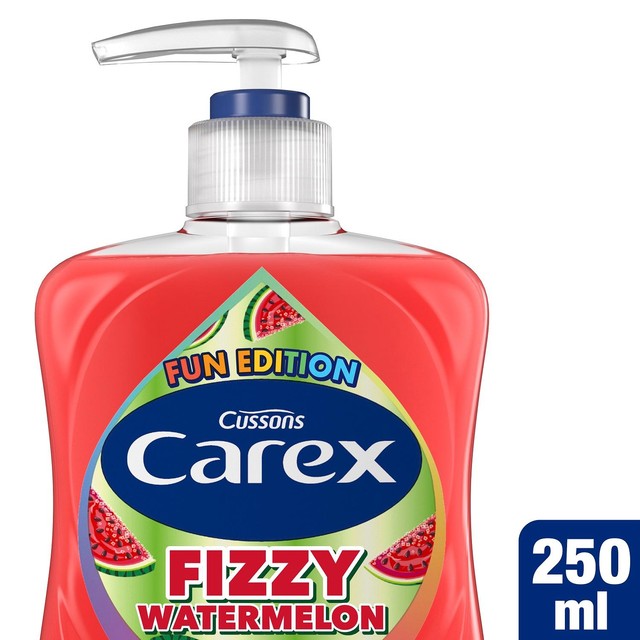 Carex Fizzy Watermelon hand wash 250ml - British product