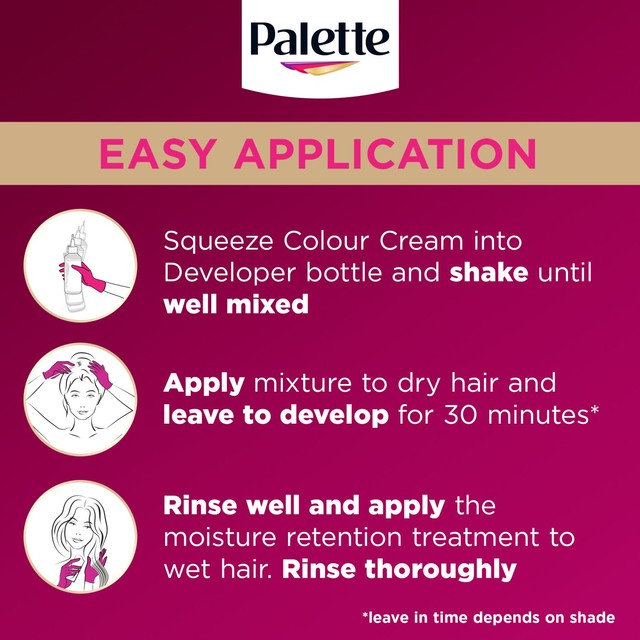 Schwarzkopf Chocolate Brown permanent hair dye kit - British product