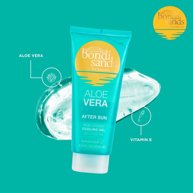 Bondi Sands aloe vera after sun cooling gel (British brand)