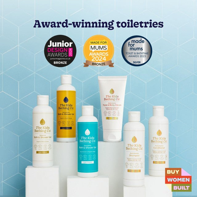 The Kids Bathing Co. aquamarine and sage bath gel 250ml (British brand)