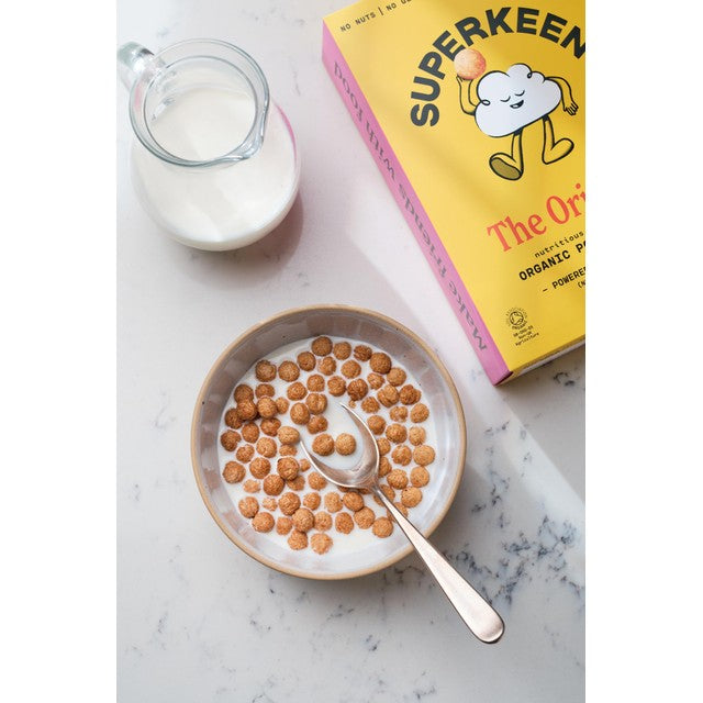 Superkeen popped tiger nut cereal 240g (British brand)