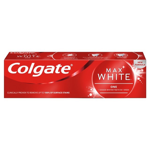 Colgate Max White One whitening toothpaste 3 x 75ml - British product