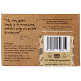 Little Soap Company Organic Bar Soap Unperfumed 110g, imported from the UK