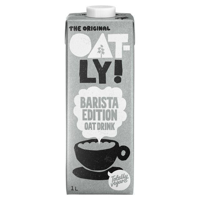 Oatly Barista Edition Long Life oat drink 1L, imported from the UK