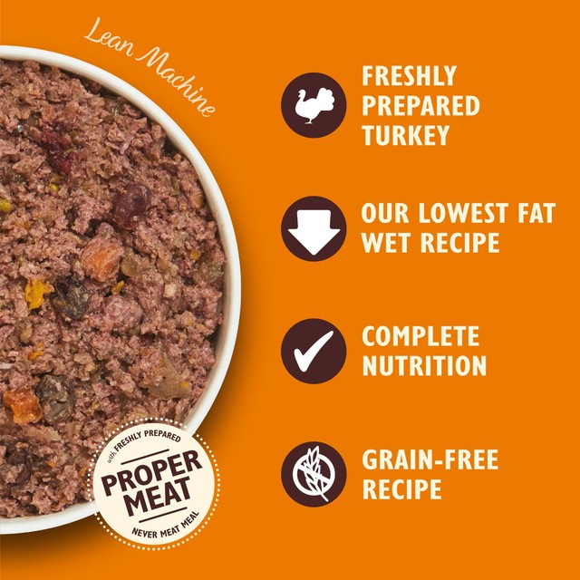 Lily's Kitchen Lean Machine dog food tray 150g, UK version