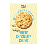 M&S Belgian White Chocolate Cookies 200g, imported from the UK