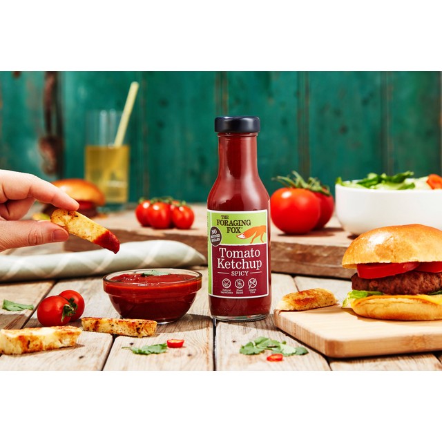 The Foraging Fox spicy tomato ketchup 285g (British brand)