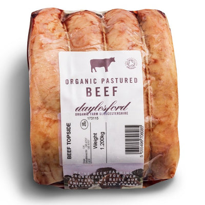 Daylesford Organic Pastured British Beef Topside Beef Joint 1.2kg