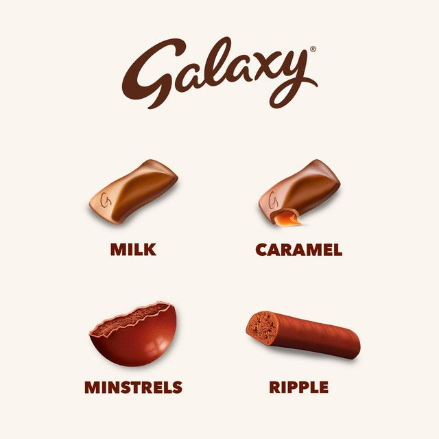 Galaxy smooth milk chocolate bar 100g, UK version