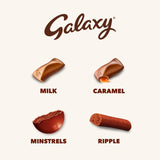 Galaxy smooth milk chocolate bar 100g, UK version