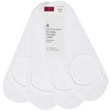 M&S invisible trainer liner socks white size 6-8, imported from the UK