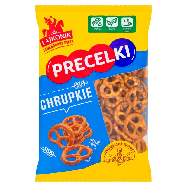 Lajkonik savoury pretzels 130g, UK version