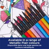 Paper Mate felt tip pens metallic glitter 0.7mm, UK version