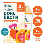 Freja Chicken Instant Bone Broth 4 x 15g sachets - British product