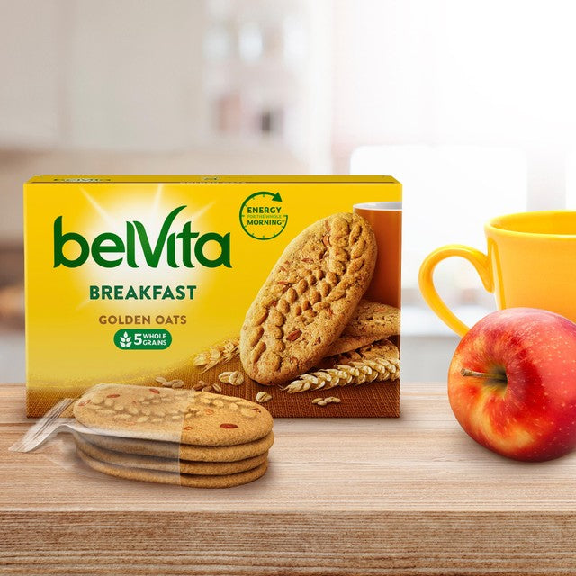 Belvita Golden Oats breakfast biscuits - British product