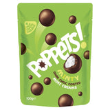 Poppets Mint Poppets dark chocolate peppermint fondant pouch, UK version