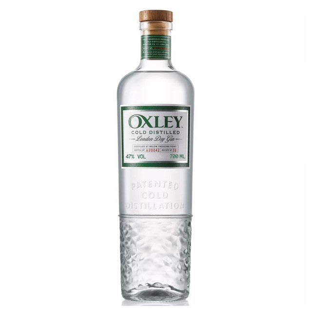 Oxley London Dry Gin 70cl, imported from the UK