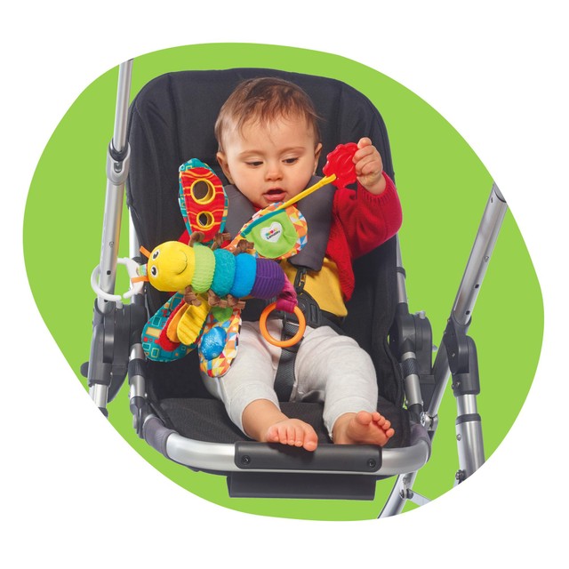 Lamaze Freddie the Firefly buggy toy 21.5 x 8.5 x 29cm, UK version