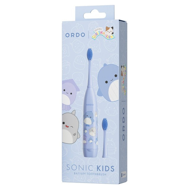Ordo Sonic Kids Battery Toothbrush with Squishmallows Samir, imported from the UK