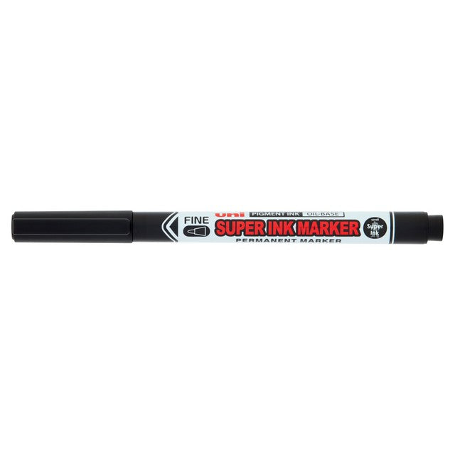 Uni-ball permanent marker black ink 0.9mm (British brand)