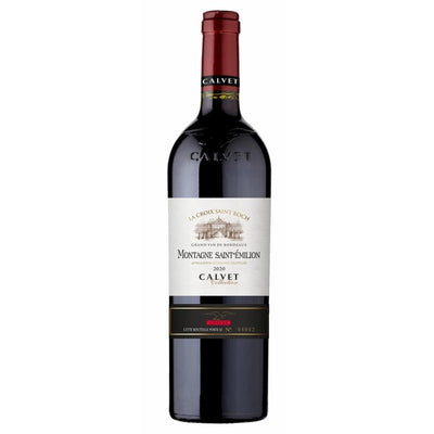 M&S Calvet La Croix Saint-Roch Montagne Saint Emilion Red Wine 75cl- Buy online at McGrocer