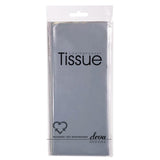 Deva Designs silver tissue paper 4 sheets (British brand)