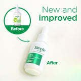 Simple repair face serum with pro-ceramides and omega (British brand)
