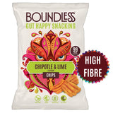 Boundless Chipotle & Lime snack chips 80g - British product