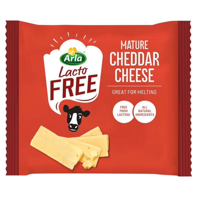 Arla Lactofree Mature Cheddar Cheese 200g - British product