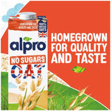 Alpro Oat No Sugar long life oat drink pack of 8 (British brand)