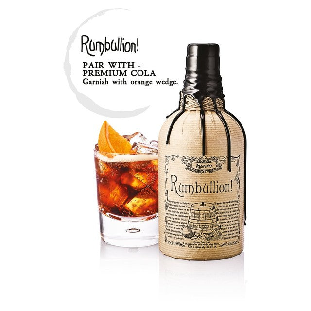 Ableforth's Rumbullion Spiced Rum 70cl - British product