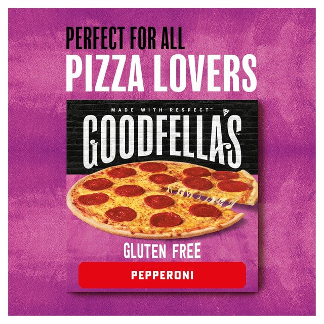 Goodfella's gluten free pepperoni pizza 317g, UK version