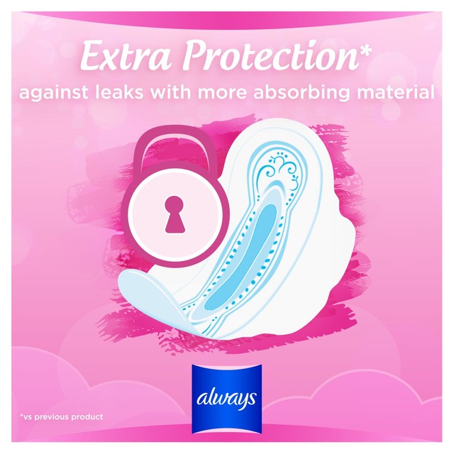 Always sensitive normal sanitary towels with wings size 1 - British product