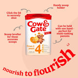 Cow & Gate Stufe 4 Kindermilch ab 2 Jahren 800g - Britisches Produkt