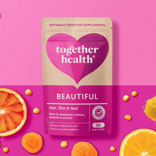 Together Health hair skin nails supplement 60 capsules (British brand)