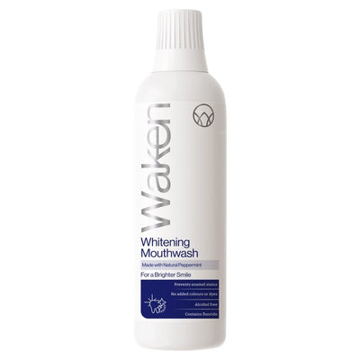 M&S Waken Whitening Mouthwash Peppermint 500ml- Buy online at McGrocer