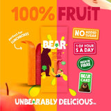 Bear fruit bars sour berry and mango 5 x 20g multipack - British product