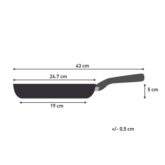 Tefal Titanium Excellence 24cm Frying Pan (British brand)