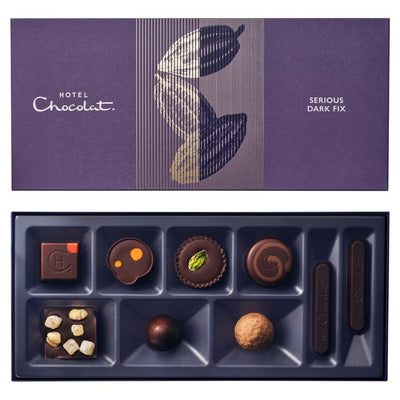 M&S Hotel Chocolat Serious Dark Fix Chocolate Box- Buy online at McGrocer