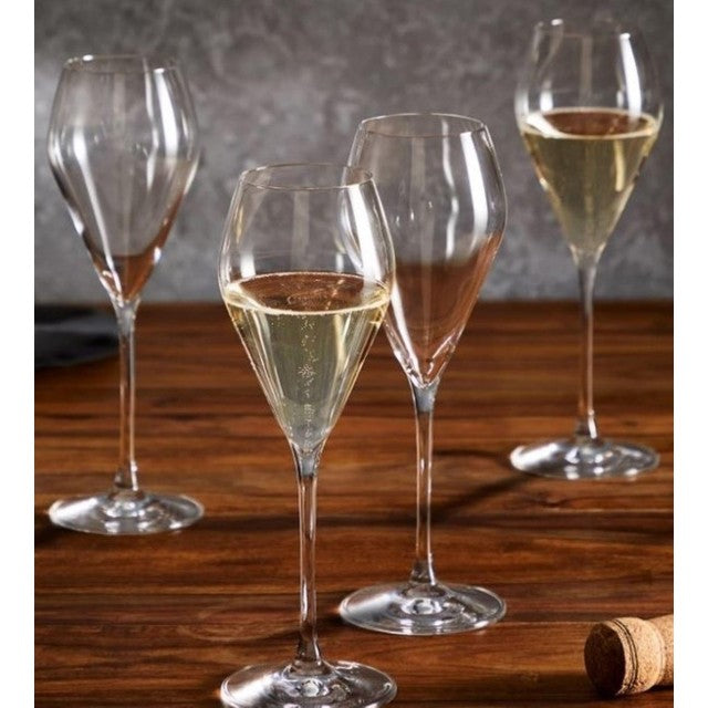 M&S Maxim Crystal Prosecco Glasses set of 4, imported from the UK