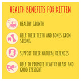 Go-Cat kitten chicken turkey and milk dry cat food 2kg, UK version